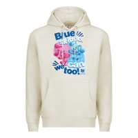 Oatmeal Heather blue's clues & you blue skidoo, we can too tank top Premium Hoodie - linhVisuals