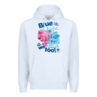 White blue's clues & you blue skidoo, we can too tank top Premium Hoodie - linhVisuals