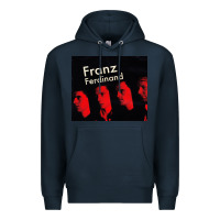 Navy #franz ferdinand (10) Premium Hoodie - linhVisuals