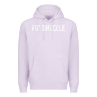 Lilac fo shizzle funny sarcastic novelty gangster hip hop rap t shirt Premium Hoodie - linhVisuals