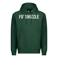 Sports Green fo shizzle funny sarcastic novelty gangster hip hop rap t shirt Premium Hoodie - linhVisuals