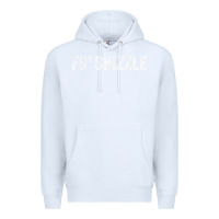 White fo shizzle funny sarcastic novelty gangster hip hop rap t shirt Premium Hoodie - linhVisuals