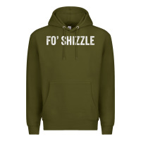 Army Green fo shizzle funny sarcastic novelty gangster hip hop rap t shirt Premium Hoodie - linhVisuals