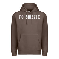 Coffee fo shizzle funny sarcastic novelty gangster hip hop rap t shirt Premium Hoodie - linhVisuals