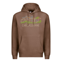Chestnut carcassonne france unique hand drawn art gift men women t shirt Premium Hoodie - linhVisuals