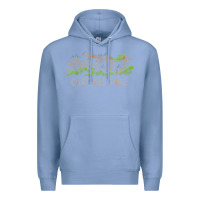 Colony Blue carcassonne france unique hand drawn art gift men women t shirt Premium Hoodie - linhVisuals