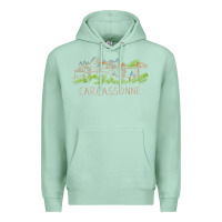 Seafoam carcassonne france unique hand drawn art gift men women t shirt Premium Hoodie - linhVisuals