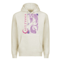 Oatmeal Heather castlevania alucard dark portrait t shirt Premium Hoodie - linhVisuals