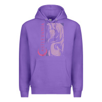 Purple castlevania alucard dark portrait t shirt Premium Hoodie - linhVisuals