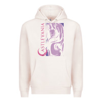 Pale Pink castlevania alucard dark portrait t shirt Premium Hoodie - linhVisuals