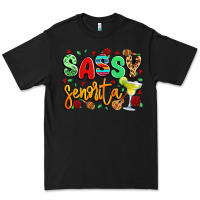 Black sassy senorita Premium Tee - LillyAllenDesigns