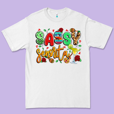 Sassy Senorita Premium Tee Designed By Lillyallendesigns