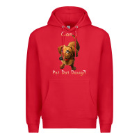 Can I Pet Dat Dawg Funny Dog Dachshund Lover Doxie Gift T Shirt Premium Hoodie | Teevron