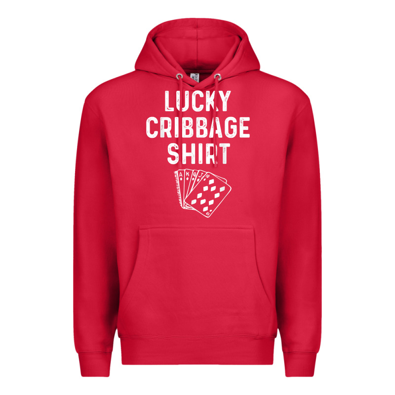 Funny Cribbage Shirt Lucky Card Game Player Lover Gift T Shirt Premium Hoodie by linhVisuals | Teevron