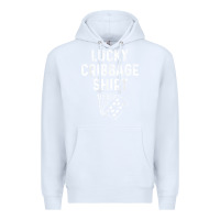 White funny cribbage shirt lucky card game player lover gift t shirt Premium Hoodie - linhVisuals