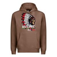Chestnut hustle 247 gang clothing native american men gift t shirt t shirt Premium Hoodie - linhVisuals