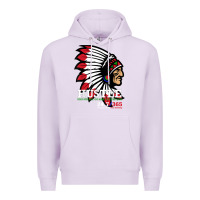 Lilac hustle 247 gang clothing native american men gift t shirt t shirt Premium Hoodie - linhVisuals