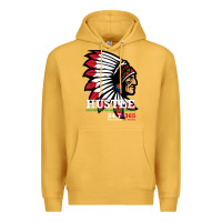 Mustard hustle 247 gang clothing native american men gift t shirt t shirt Premium Hoodie - linhVisuals