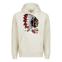 Oatmeal Heather hustle 247 gang clothing native american men gift t shirt t shirt Premium Hoodie - linhVisuals