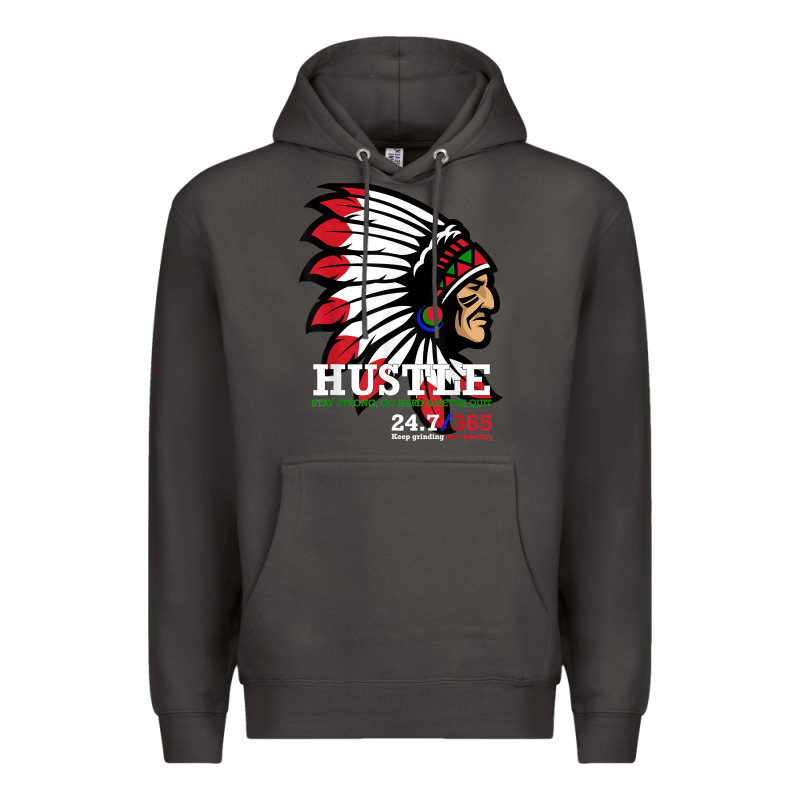Hustle 247 Gang Clothing Native American Men Gift T Shirt T Shirt Premium Hoodie by linhVisuals | Teevron