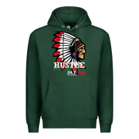 Sports Green hustle 247 gang clothing native american men gift t shirt t shirt Premium Hoodie - linhVisuals