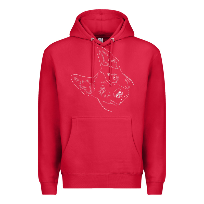 Funny Australian Cattle Dog T Shirt Premium Hoodie by linhVisuals | Teevron