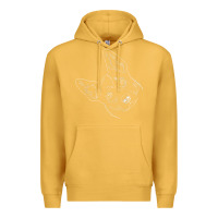 Mustard funny australian cattle dog t shirt Premium Hoodie - linhVisuals