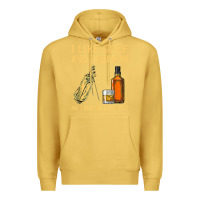 Antique Gold i like golf and bourbon and maybe 3 people t shirt Premium Hoodie - linhVisuals
