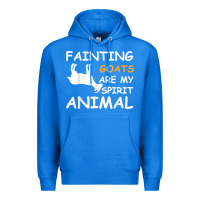 True Royal fainting goats are my spirit animal t shirt Premium Hoodie - linhVisuals