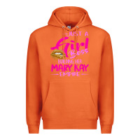 Carrot just a girl boss building her mary kay empire gift for women t shirt Premium Hoodie - linhVisuals
