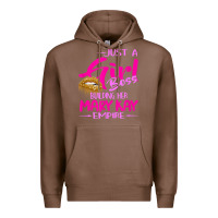 Chestnut just a girl boss building her mary kay empire gift for women t shirt Premium Hoodie - linhVisuals