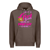 Coffee just a girl boss building her mary kay empire gift for women t shirt Premium Hoodie - linhVisuals