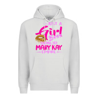 Dove Grey just a girl boss building her mary kay empire gift for women t shirt Premium Hoodie - linhVisuals