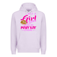 Lilac just a girl boss building her mary kay empire gift for women t shirt Premium Hoodie - linhVisuals