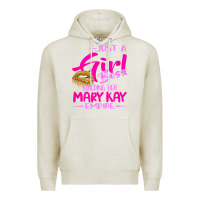 Oatmeal Heather just a girl boss building her mary kay empire gift for women t shirt Premium Hoodie - linhVisuals