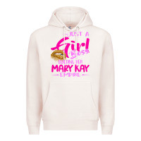 Pale Pink just a girl boss building her mary kay empire gift for women t shirt Premium Hoodie - linhVisuals