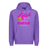 Purple just a girl boss building her mary kay empire gift for women t shirt Premium Hoodie - linhVisuals