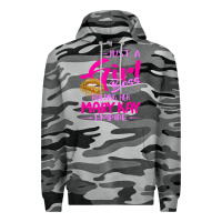 Slate Camo just a girl boss building her mary kay empire gift for women t shirt Premium Hoodie - linhVisuals