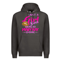 Smoke just a girl boss building her mary kay empire gift for women t shirt Premium Hoodie - linhVisuals