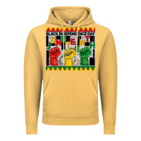 Vintage Mustard black independence day juneteenth tumbler Vintage Hoodie - BarkalooDesign
