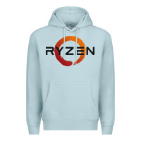 Blue Mist ryzen free world Premium Hoodie - linhVisuals