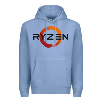 Colony Blue ryzen free world Premium Hoodie - linhVisuals