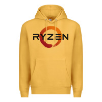 Mustard ryzen free world Premium Hoodie - linhVisuals