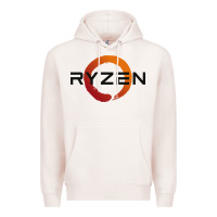 Pale Pink ryzen free world Premium Hoodie - linhVisuals