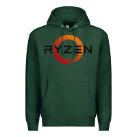 Sports Green ryzen free world Premium Hoodie - linhVisuals