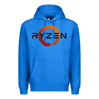True Royal ryzen free world Premium Hoodie - linhVisuals