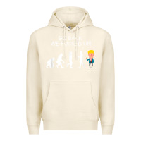 Tofu go back we fucked up funny anti trump 2020 election apparel t shirt Premium Hoodie - linhVisuals