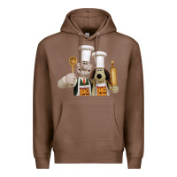 Chestnut Wallace Gourmeat Premium Hoodie - linhVisuals