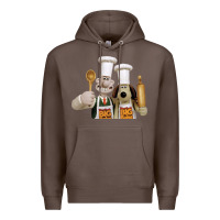 Coffee Wallace Gourmeat Premium Hoodie - linhVisuals