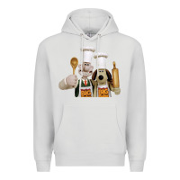 Dove Grey Wallace Gourmeat Premium Hoodie - linhVisuals